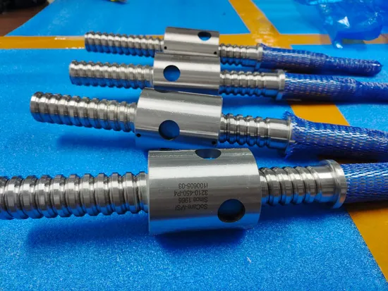 CNC Lead Screw Rotating Nut Ballscrew Linear Guide Ground Rolled Ball Screw