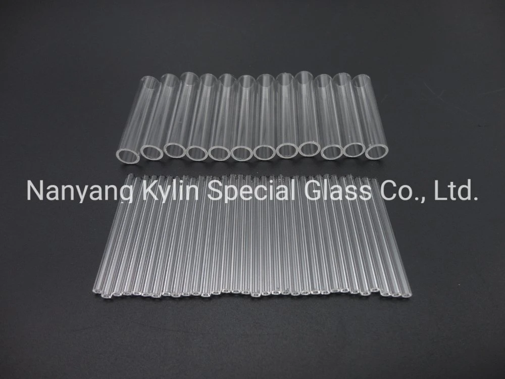Small Diameter Fine Capillary Tube Clear Fused Silica Quartz Glass Thin Tubing