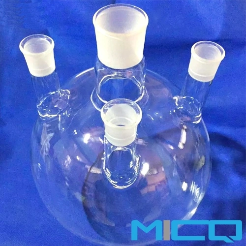 Quartz Glass Flask Glass Boiling Flask Lab Quartz