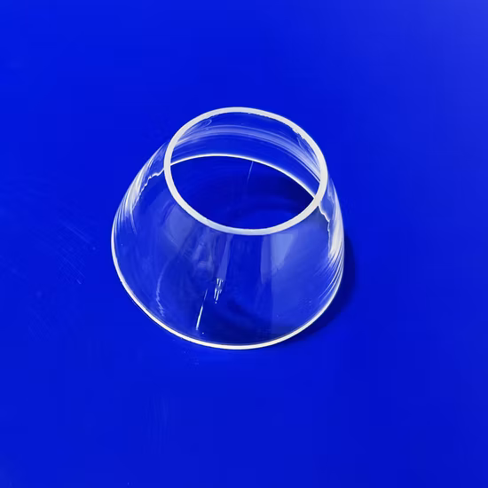 I Plant Sales Quartz Glass Flange, Transparent High Temperature Resistant Quartz Flange