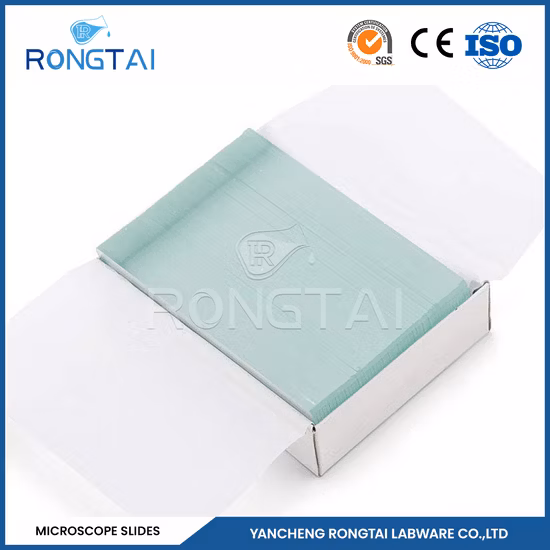 Rongtai Lab Equipment Fabricators Microscope Slide Types China 7101 7102 7105 7107 7109 Polish Quartz Glass Microscope Slides