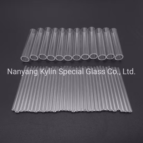 High Temperature Resistant Silica Fused Transparent Clear Quartz Rod for Solar